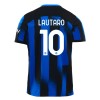 Officiële Voetbalshirt Inter Milan Lautaro Martinez 10 Thuis 2023-24 - Heren